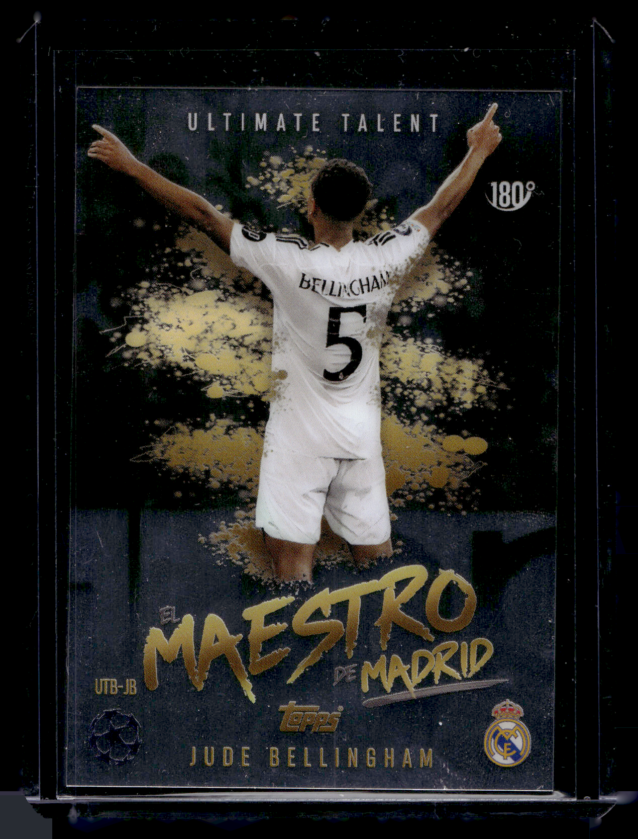 2024-25 Topps Match Attax Champions League - Maestro De Madrid 180 - Jude Bellingham #UTB-JB