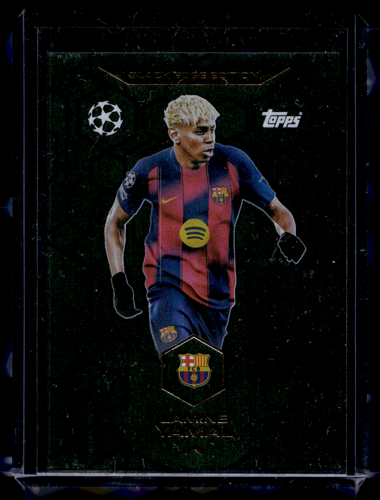 2025-26 Topps Match Attax - Black Edge Edition - Lamine Yamal #BE3