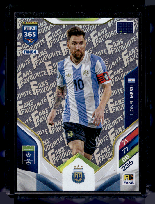 2026 Panini Adrenalyn XL FIFA 365 - Fan Favourites - Lionel Messi #FAN84