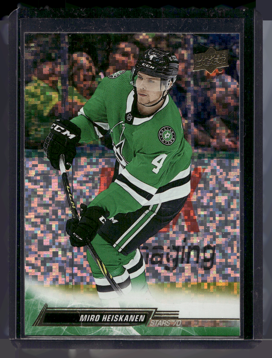 2022-23 Upper Deck Series 1 - Speckled Rainbow Foil - Miro Heiskanen #60