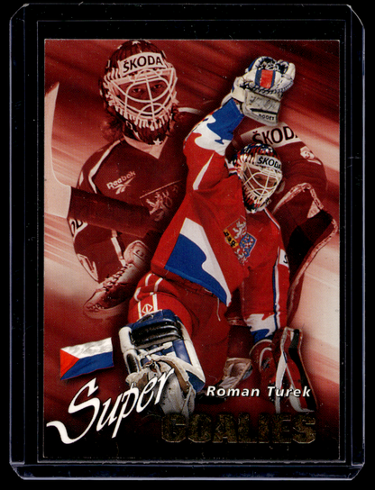 1996 Semic Wien - Super Goalies - Roman Turek #SG6