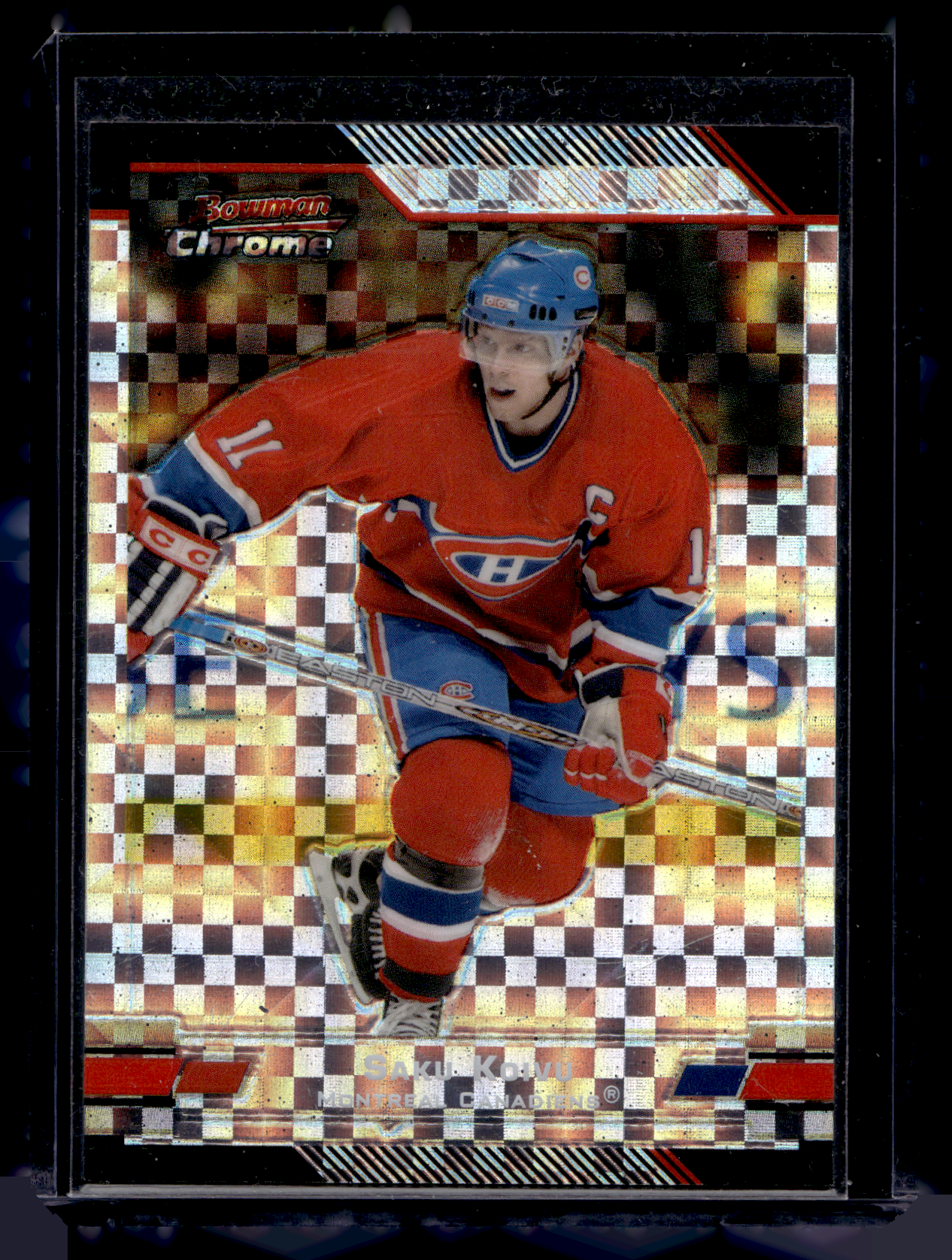 2003-04 Bowman Chrome Draft Picks &amp; Prospects - X-Fractor - Saku Koivu #94 /150