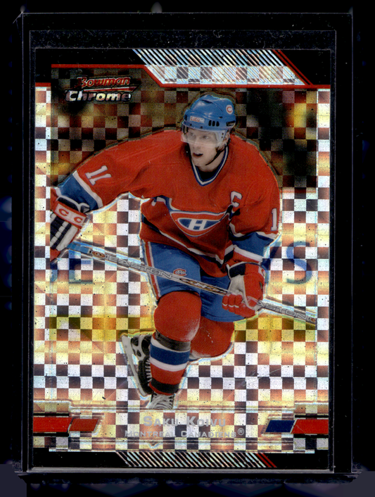 2003-04 Bowman Chrome Draft Picks &amp; Prospects - X-Fractor - Saku Koivu #94 /150