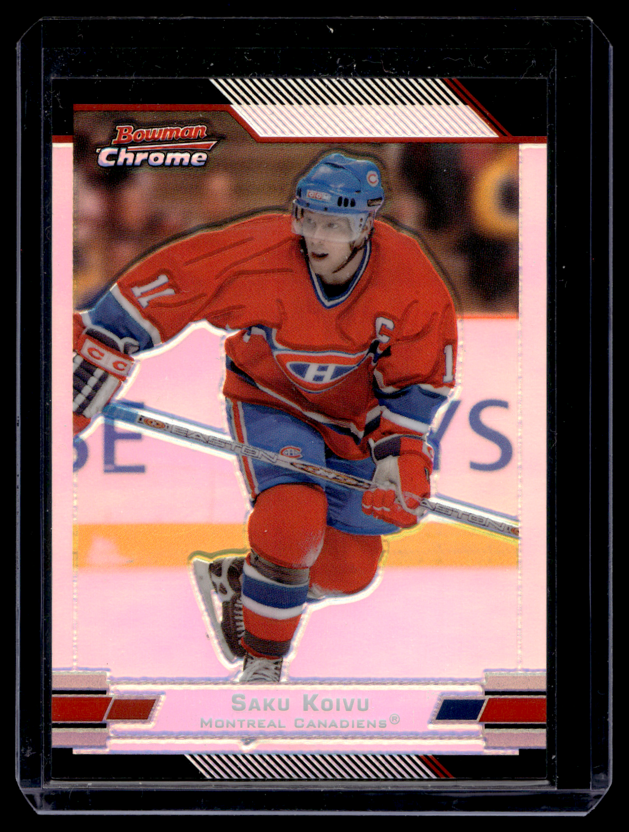 2003-04 Bowman Chrome Draft Picks &amp; Prospects - X-Fractor - Saku Koivu #94 /150