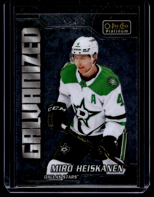 2022-23 Upper Deck OPC Platinum - Galvanized - Miro Heiskanen #G-9