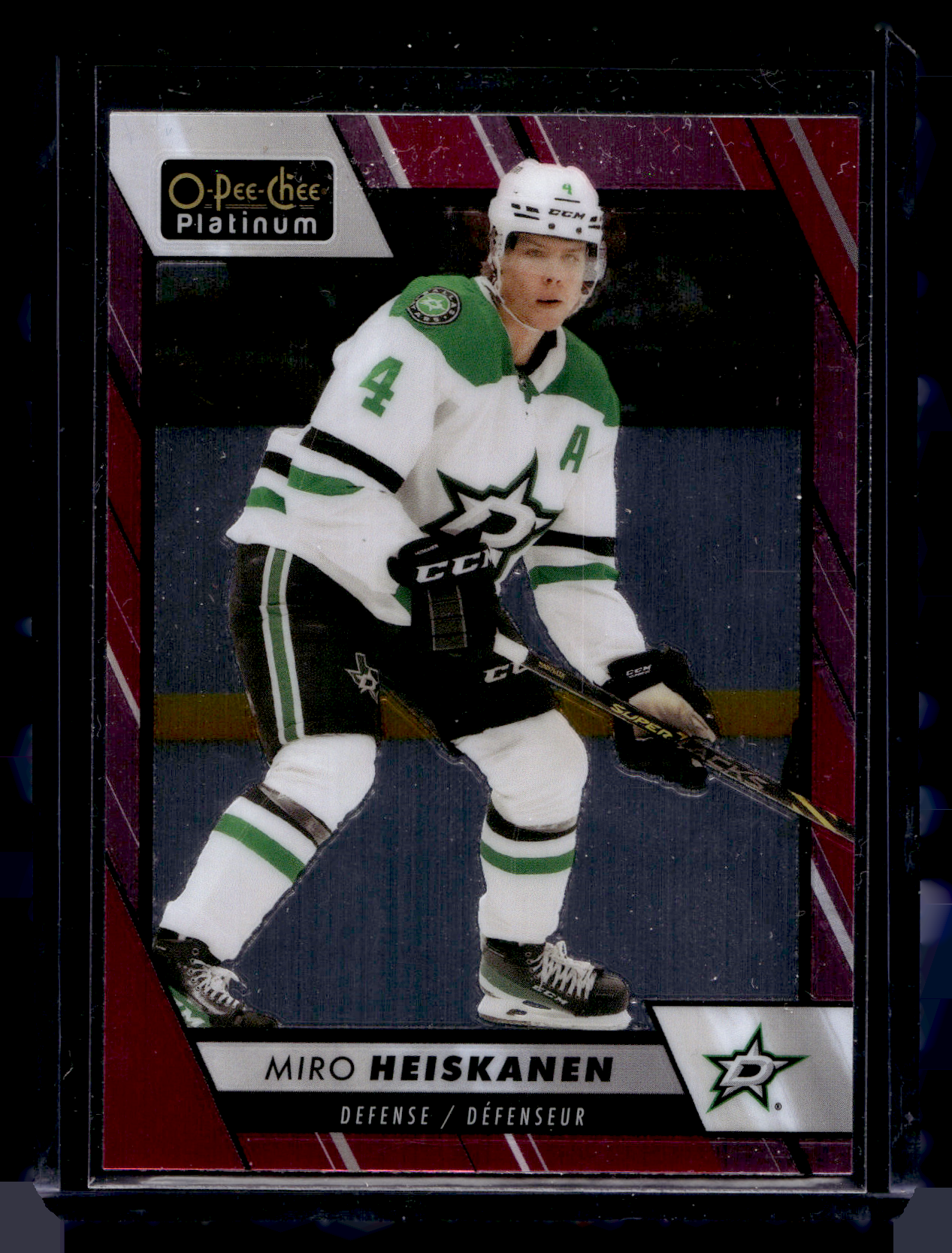2023-24 Upper Deck OPC Platinum - Matte Pink - Miro Heiskanen #58