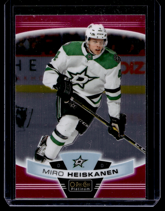 2019-20 Upper Deck OPC Platinum - Matte Pink - Miro Heiskanen #31