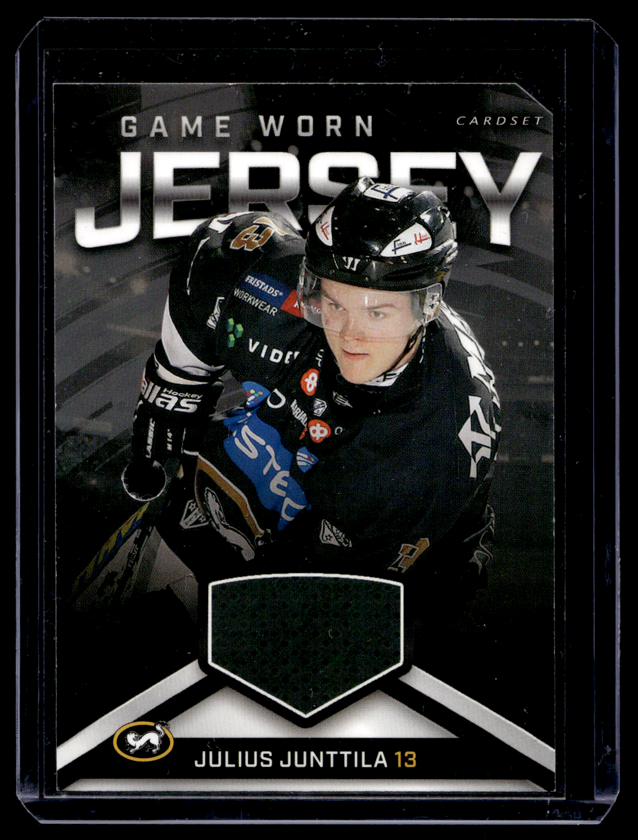 2019-20 Cardset - Game Worn Jersey - Julius Junttila /128