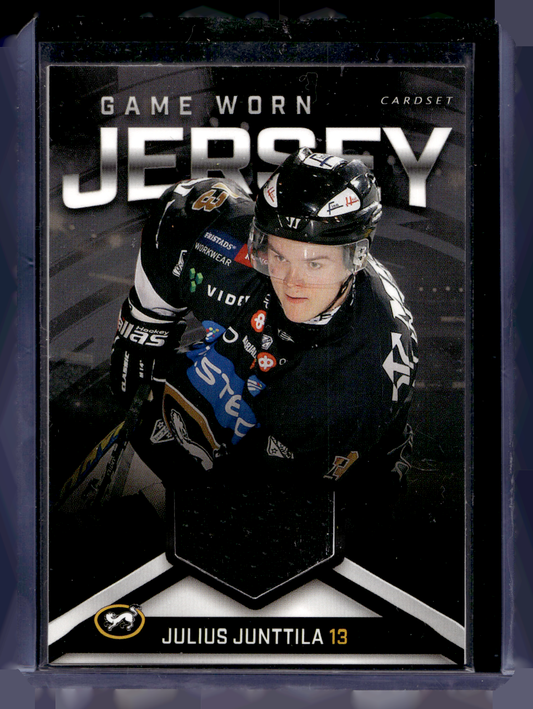2019-20 Cardset - Game Worn Jersey - Julius Junttila /128