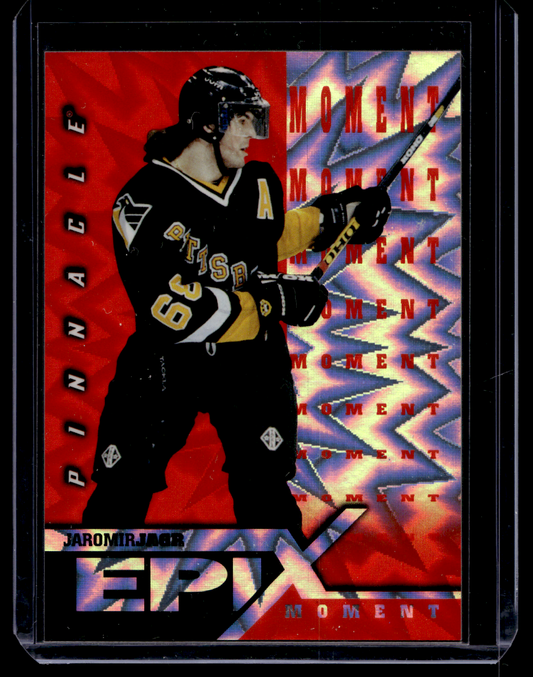 1997-98 Pinnacle - Epix - Orange Moment - Jaromir Jagr #E20