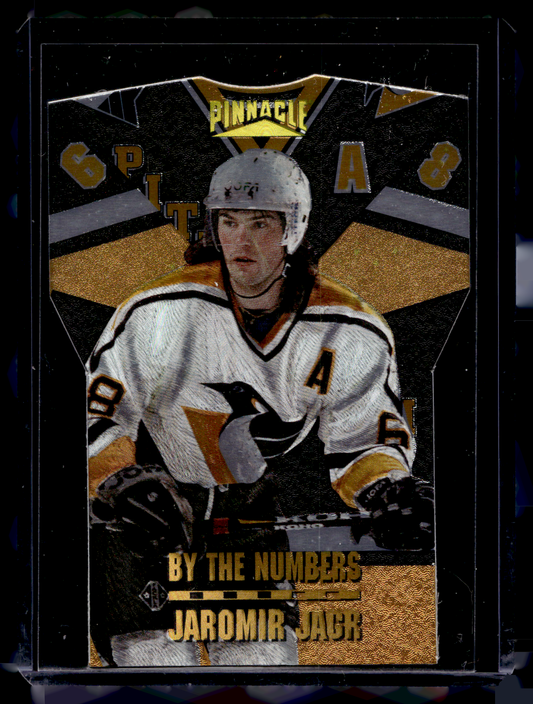 1996-97 Pinnacle - By the Numbers - Jaromir Jagr #8