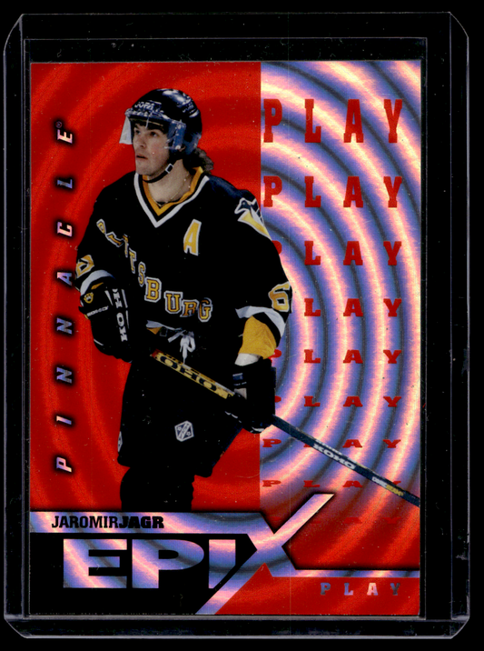 1997-98 Pinnacle - Epix - Orange Play - Jaromir Jagr #E20