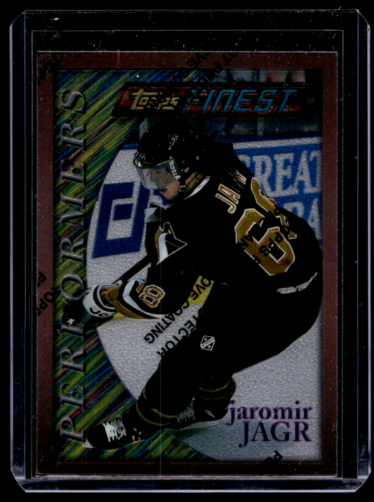 1995-96 Topps Finest - Jaromir Jagr #70