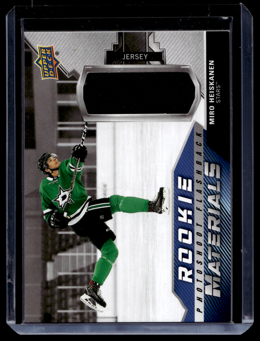 2020-21 Upper Deck - Rookie Photoshoot Flashback Materials - Miro Heiskanen #RPF-MH