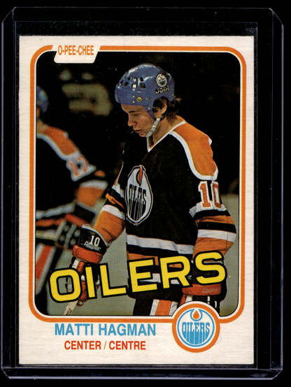 1981-82 O-Pee-Chee - Matti Hagman #113 RC