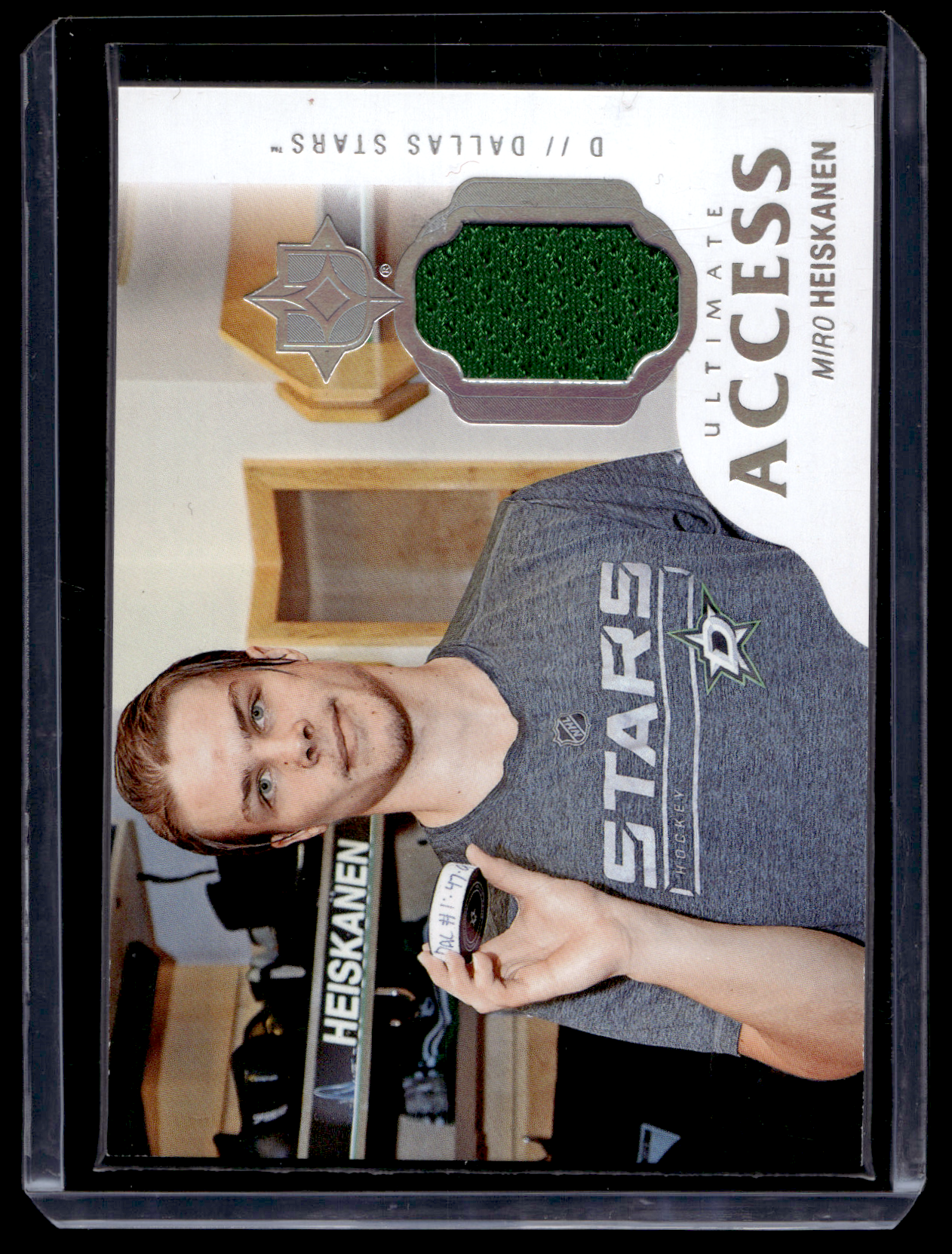 2018-19 Upper Deck Ultimate Collection - Ultimate Access - Tier 1 - Miro Heiskanen #UA-MH RY