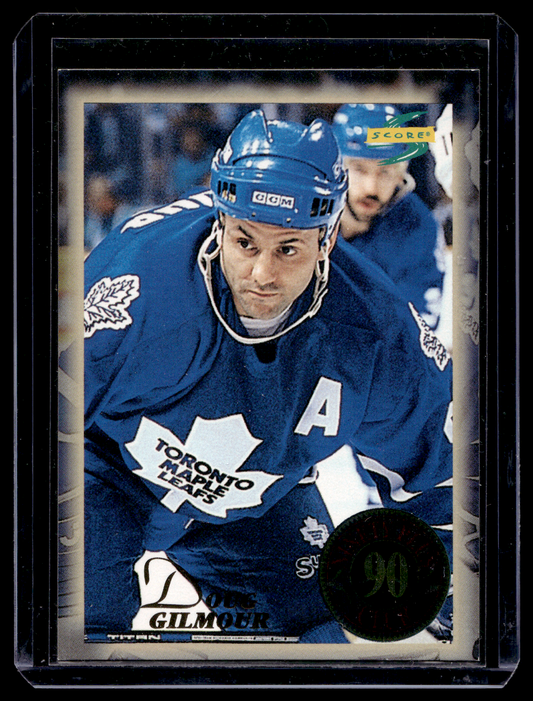 1994-95 Score - Ninety Plus Club - Doug Gilmour #NP4