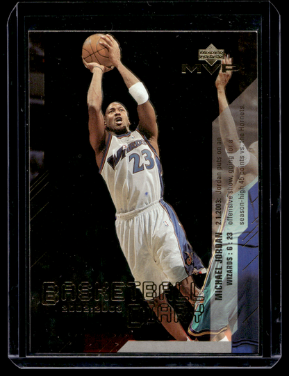 2003-04 Upper Deck MVP - Basketball Diary - Michael Jordan #BD2