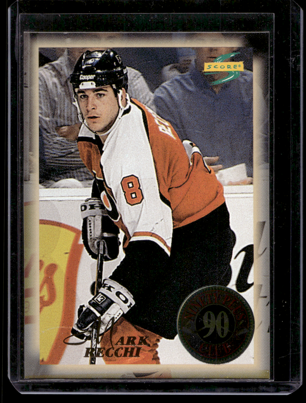 1994-95 Score - Ninety Plus Club - Mark Recchi #NP7