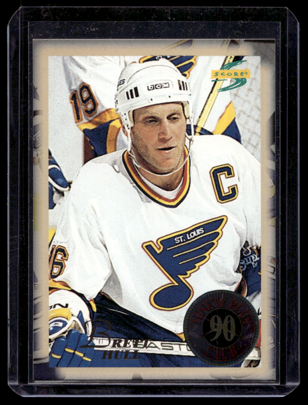 1994-95 Score - Ninety Plus Club - Brett Hull #NP11