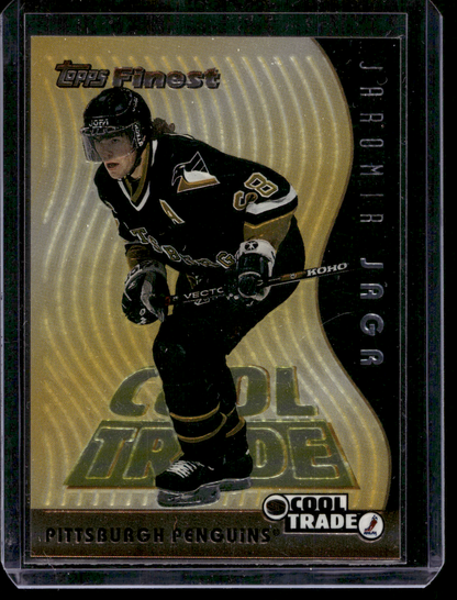 1995-96 NHL Cool Trade - Topps Finest - Jaromir Jagr #20
