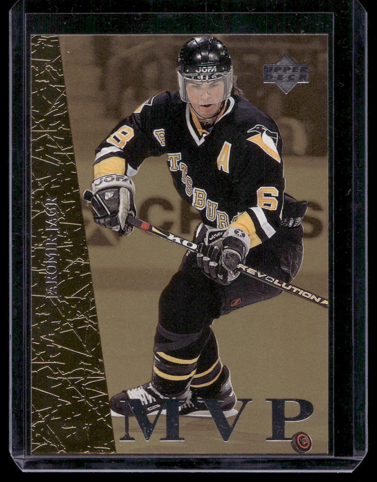 1996-97 Upper Deck Collector's Choice - MVP - Gold - Jaromir Jagr #UD43