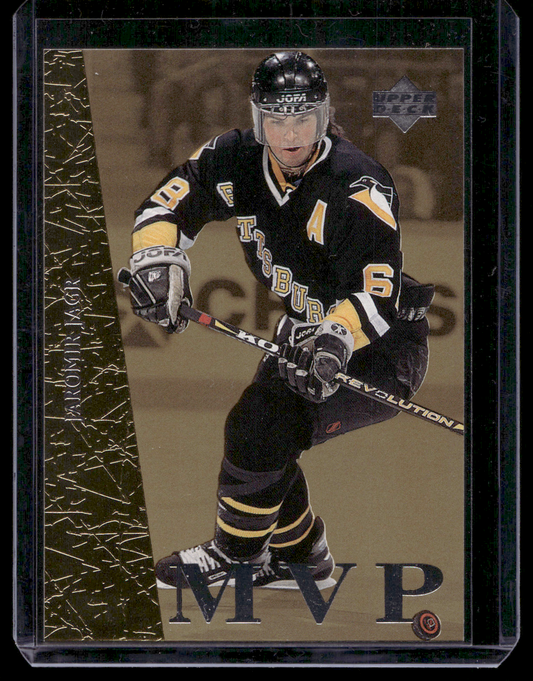 1996-97 Upper Deck Collector's Choice - MVP - Gold - Jaromir Jagr #UD43