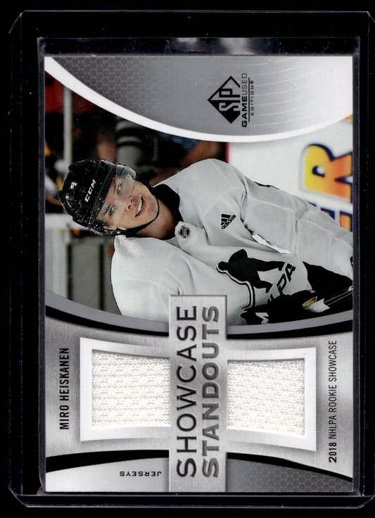 2019-20 Upper Deck SP Game Used - Showcase Standouts - Miro Heiskanen #SS-MH