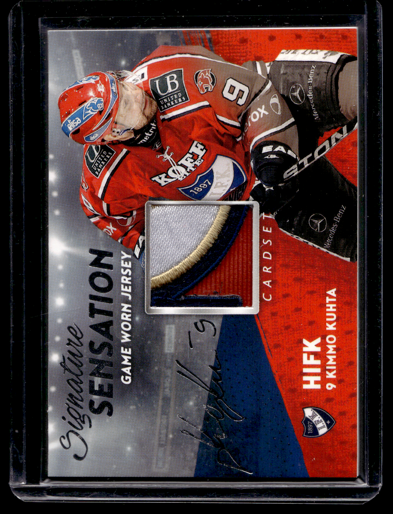 2018-19 Cardset Signature Sensations - Kimmo Kuhta /50