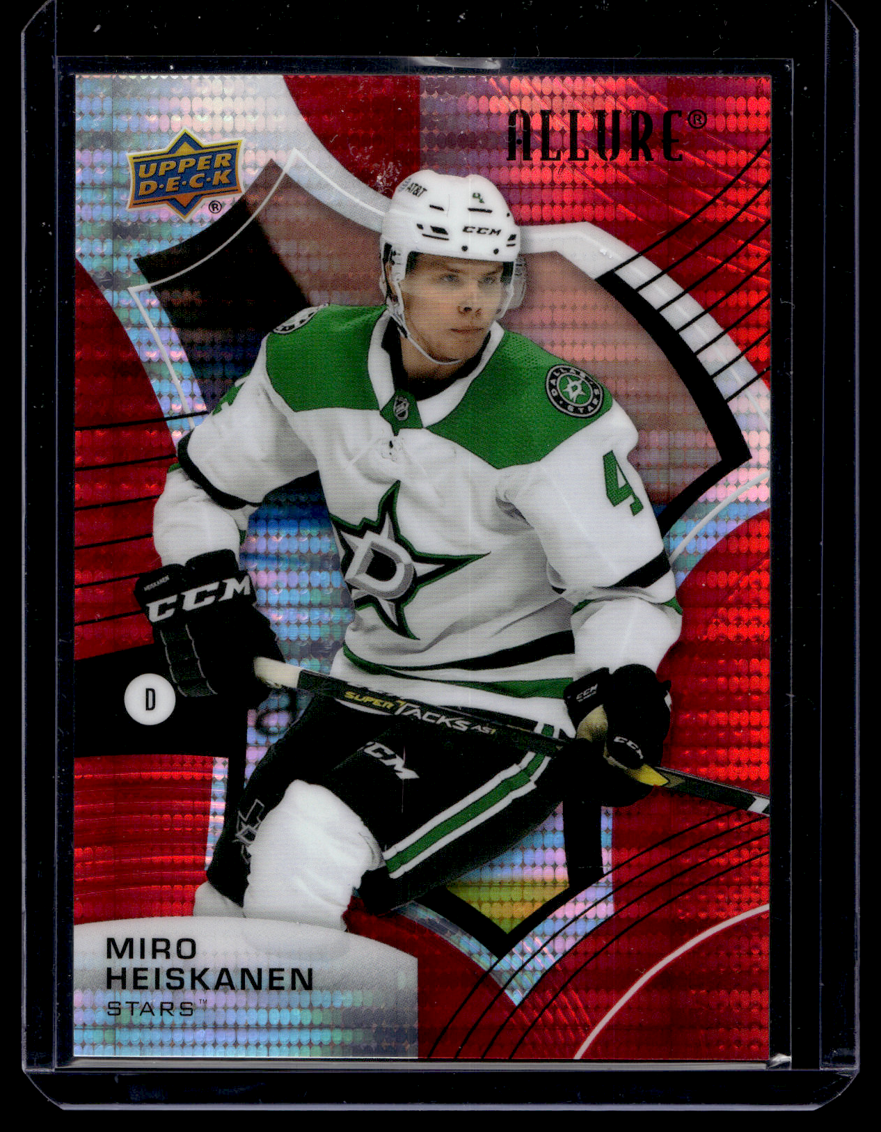 2021-22 Upper Deck Allure - Red Rainbow - Miro Heiskanen #41