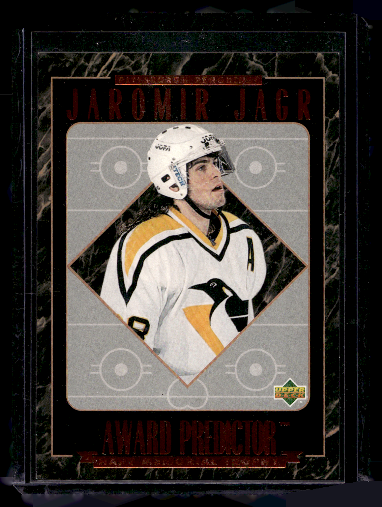 1995-96 Upper Deck - Hobby Award Predictor - Redemption - Jaromir Jagr #H2