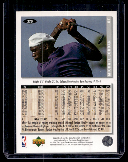 1994-95 Upper Deck Collector's Choice - Michael Jordan #23
