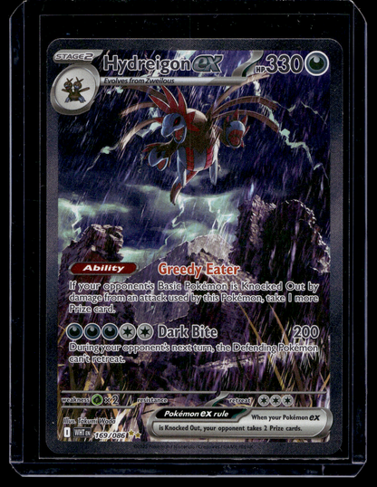 2025 Pokemon Scarlet & Violet - White Flare - Special Illustration Rare - Hydreigon ex #169