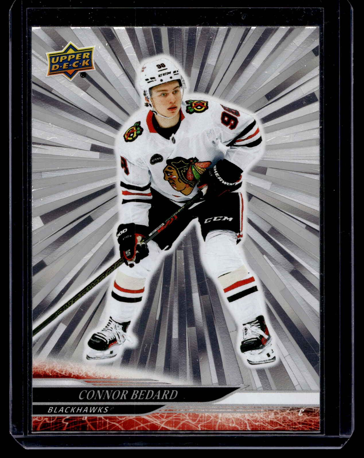 2024-25 Upper Deck Series 1 - Outburst Silver - Connor Bedard #42