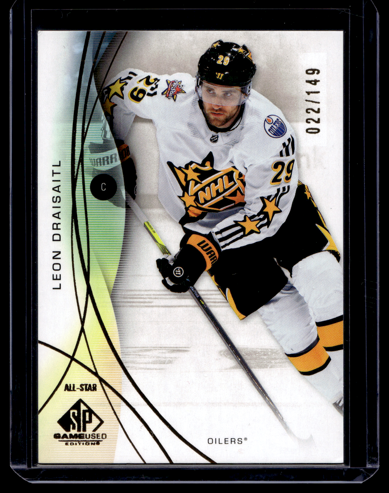 2024-25 Upper Deck SP Game Used - Gold - All-Stars - Leon Draisaitl #155 /149