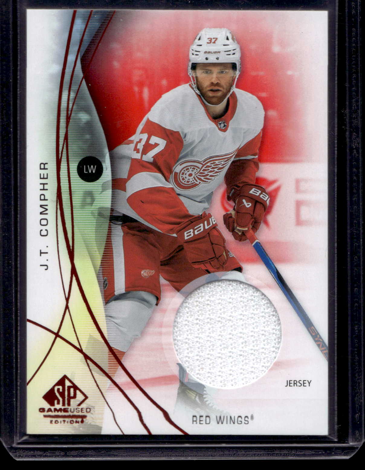 2024-25 Upper Deck SP Game Used - Red Jersey - J.T. Compher #86