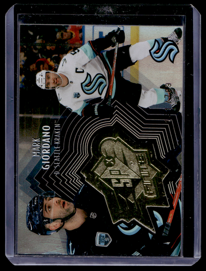2021-22 Upper Deck Extended Series - SPx Finite - Radiance - Mark Giordano #SF-41 /799