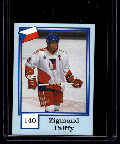 1992 Semic Snickers - Zigmund Palffy #140