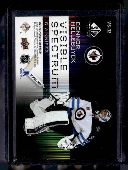 2024-25 Upper Deck SP Game Used - Visible Spectrum - Connor Hellebuyck #VS-32
