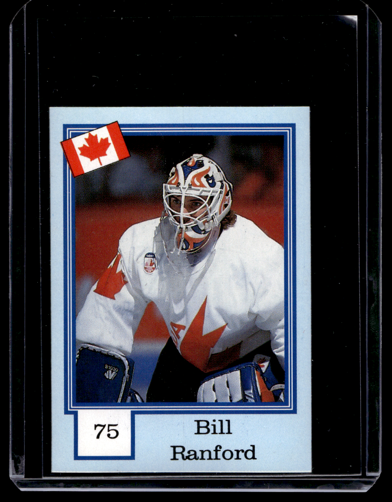 1992 Semic Snickers - Bill Ranford #75