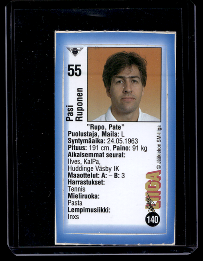 1992-93 JyväsHyvä HockeyLiiga - Pasi Ruponen #140