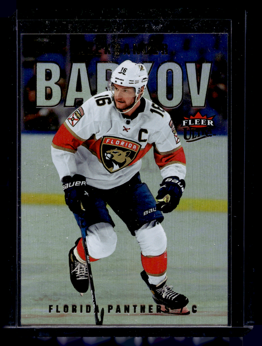 2021-22 Upper Deck Fleer Ultra - Rainbow Foil - Aleksander Barkov #10