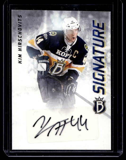 2015-16 Cardset Signature - Kim Hirschovits /125