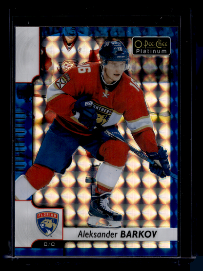 2017-18 Upper Deck OPC Platinum - Royal Blue Cubes - Aleksander Barkov #51 /99