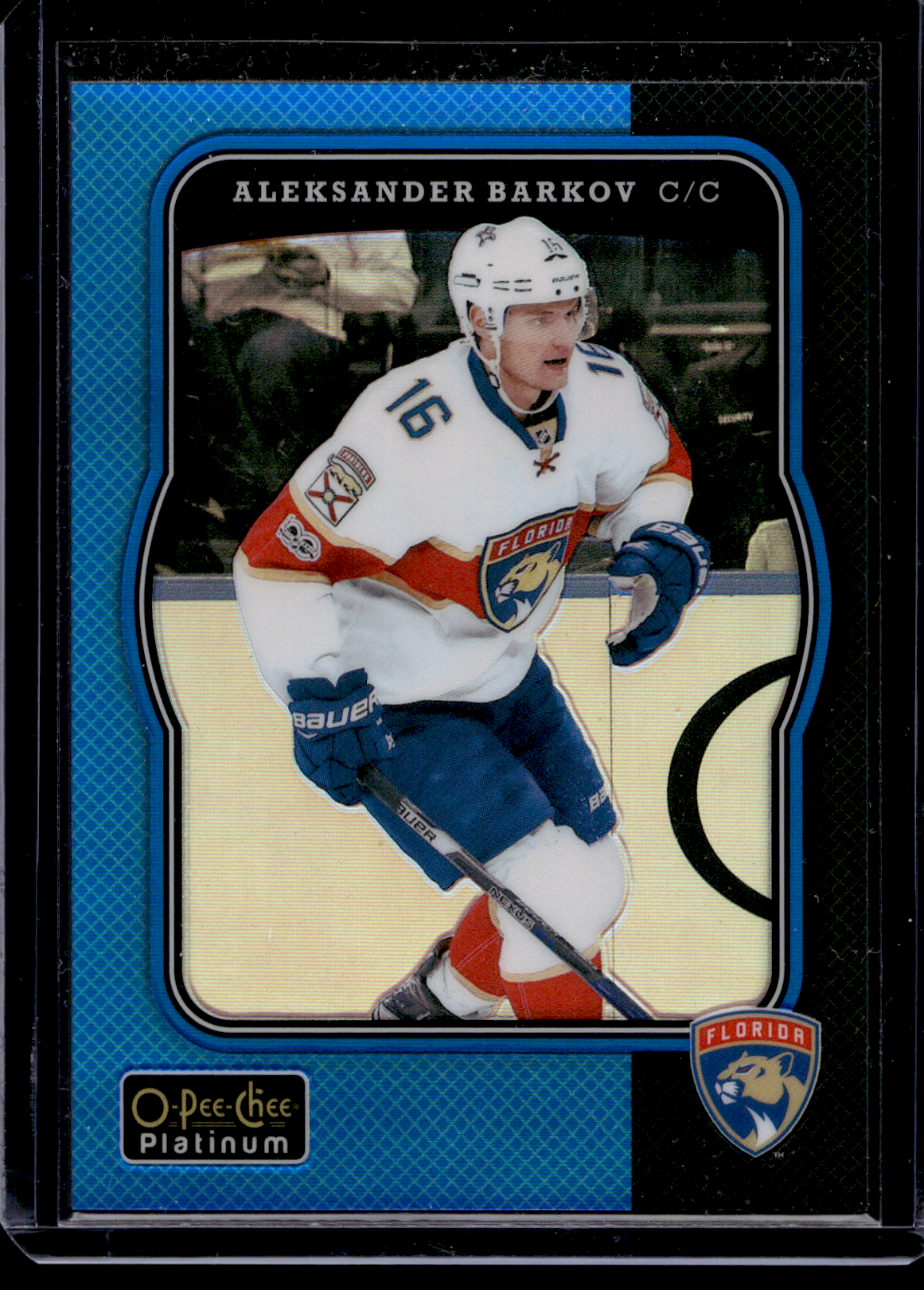 2017-18 Upper Deck OPC Platinum - Retro - Rainbow Blue - Aleksander Barkov #R-8 /149