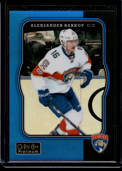 2017-18 Upper Deck OPC Platinum - Retro - Rainbow Blue - Aleksander Barkov #R-8 /149