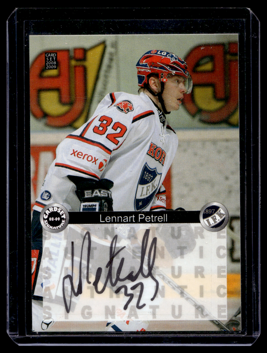 2008-09 Cardset Signature - Lennart Petrell /125