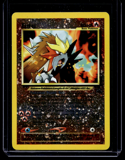1999-2003 Pokemon WOTC - Black Star Promos - Entei #34