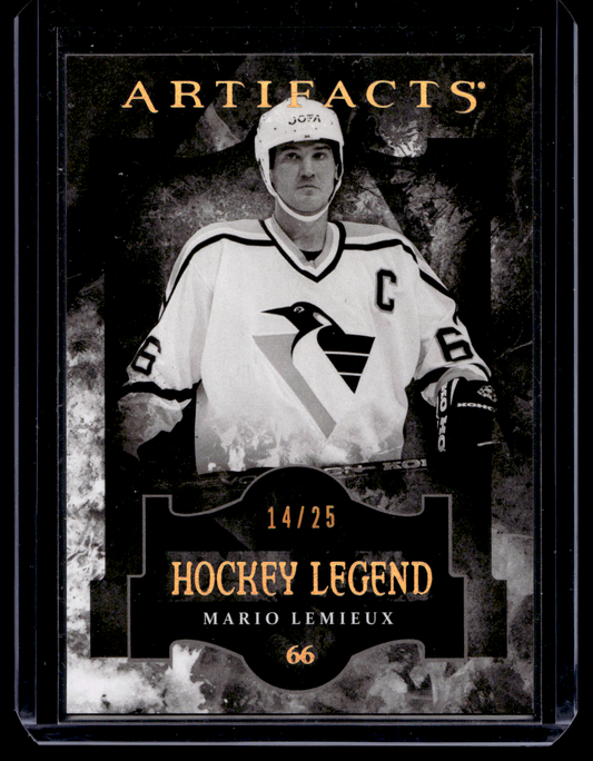 2011-12 Upper Deck Artifacts - Gold Spectrum - Mario Lemieux #106 /25