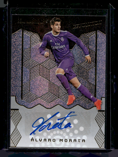 2017 Panini Revolution - Autographs - Alvaro Morata #A-AMO